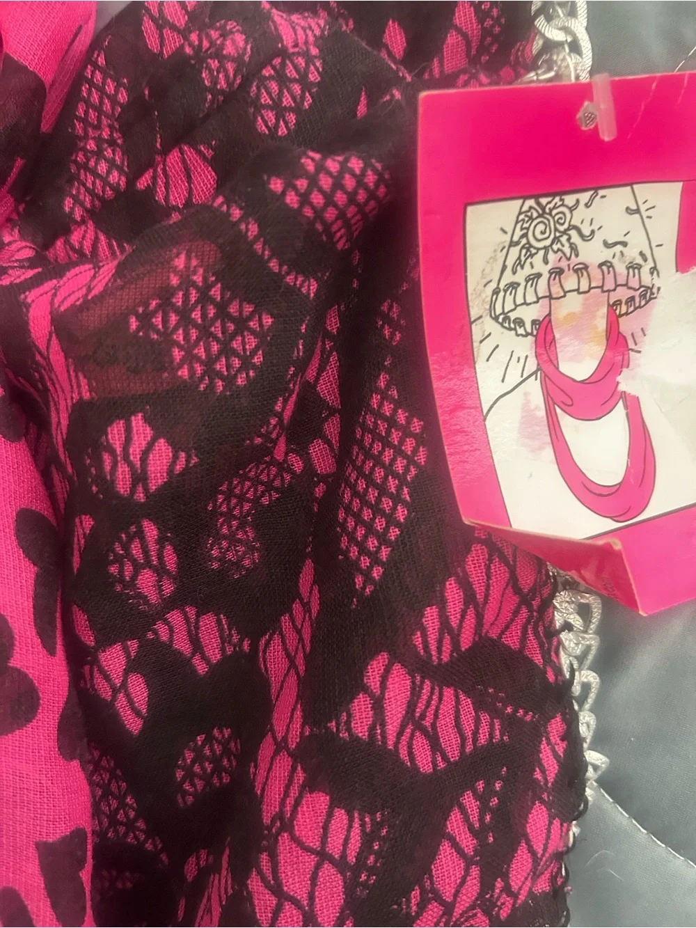 Set of 8 Betsey Johnson NWT SCARVES